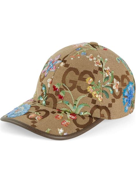 casquette gucci fleure bleu|gucci casquettes homme.